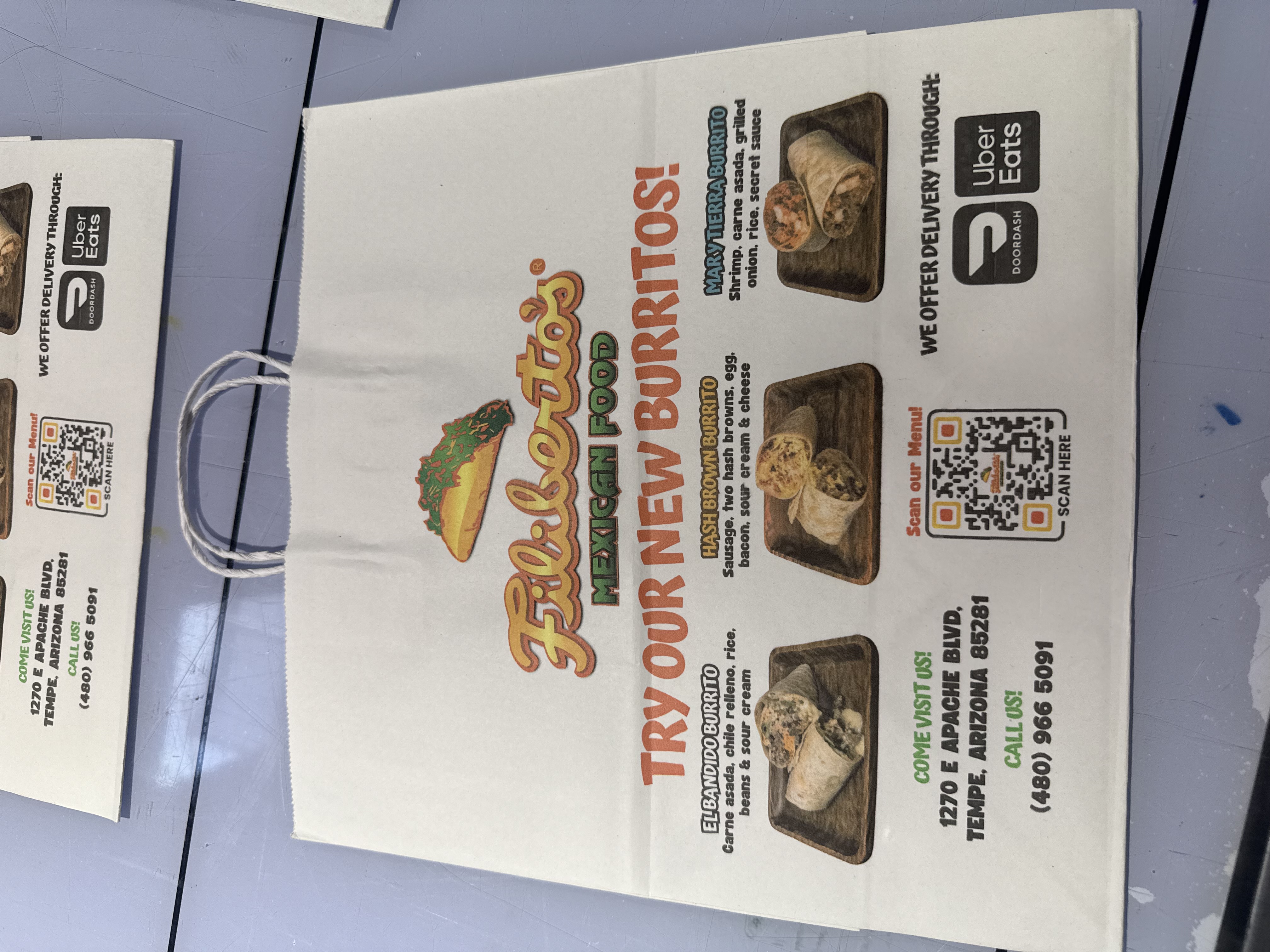 Custom printed branded bag for a corporate event